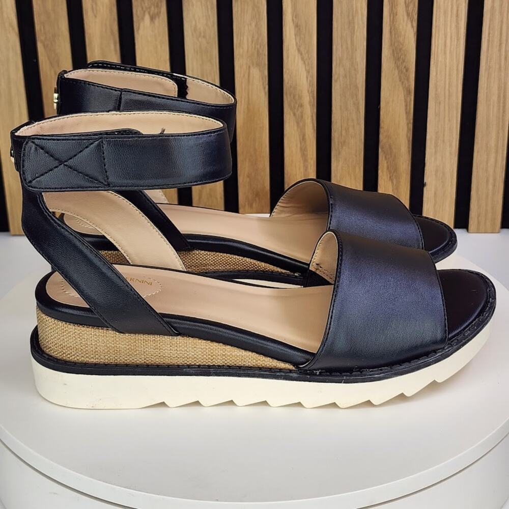 NEW - Giani Bernini Constancia Women’s Wedge Sandals Ankle Strap - Size 7 M - Picture 2 of 8